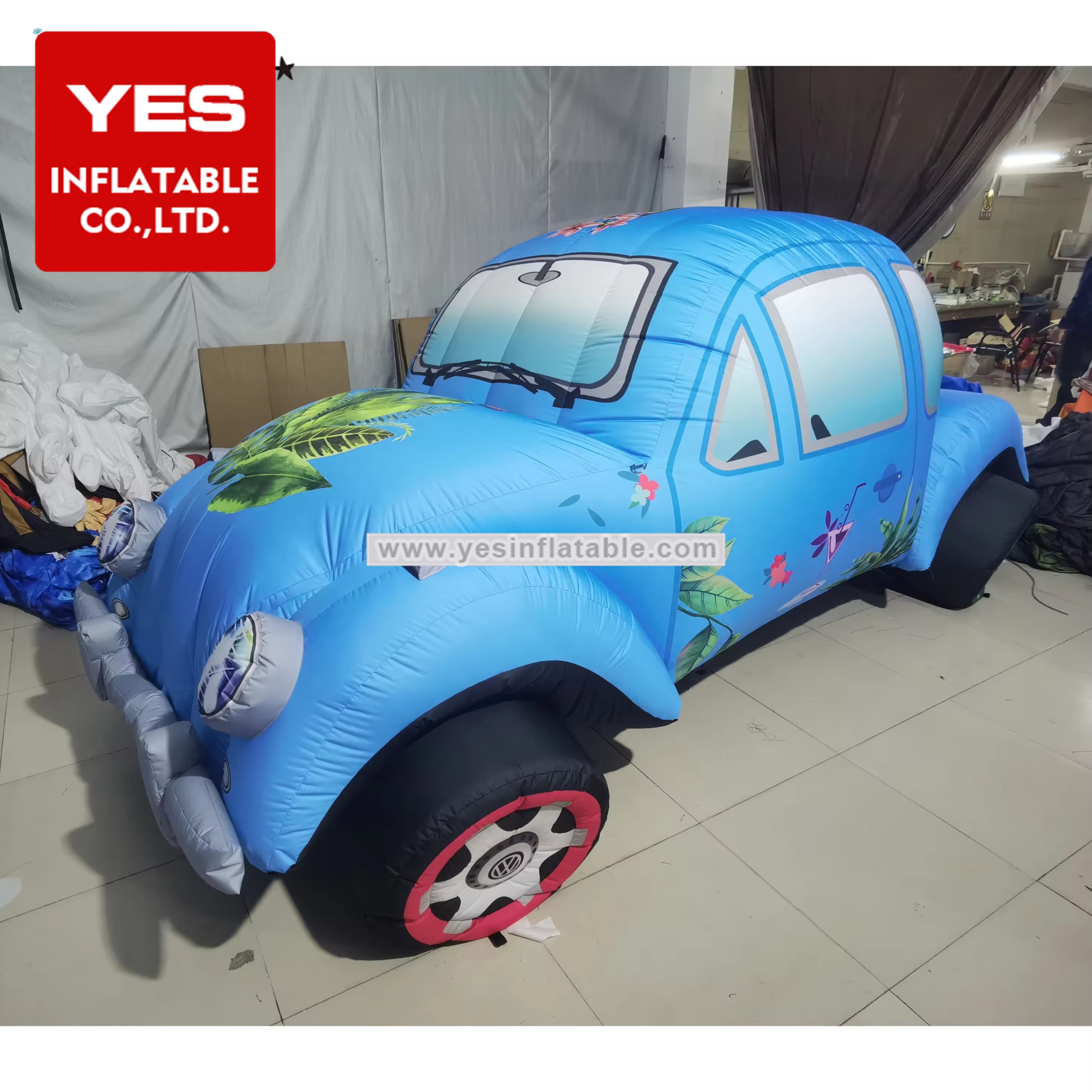 Children Birthday Party Decorations Inflatable Cartoon Car Model Inflatable Car