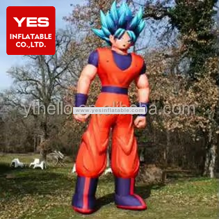 dragonball z boy role mascot model inflatable japanese anime cartoon characters