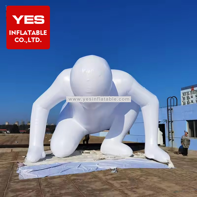 Giant Outdoor Advertising Decoration Inflatable Character Man Model Inflatable Blank man