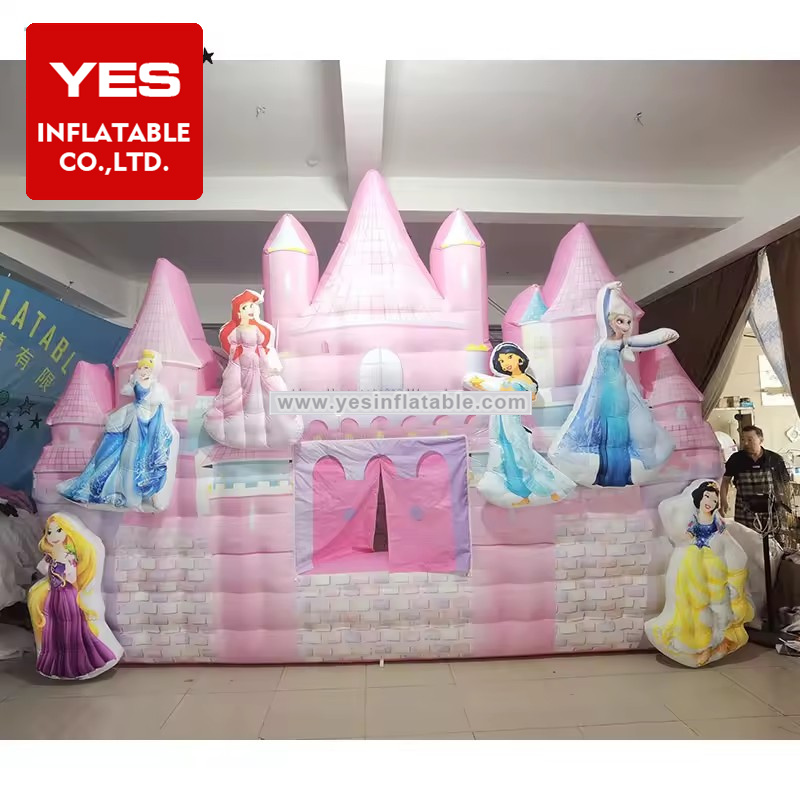 Hot Selling Inflatable Cartoon Tent Inflatable Princess Booth