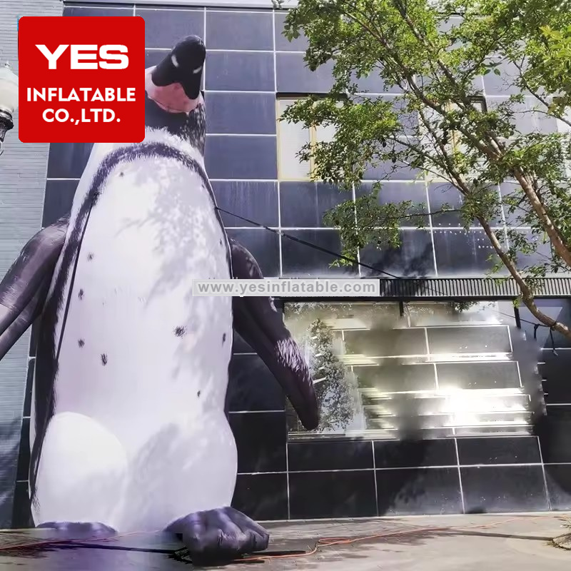 outdoor giant animal model advertising inflatable penguin