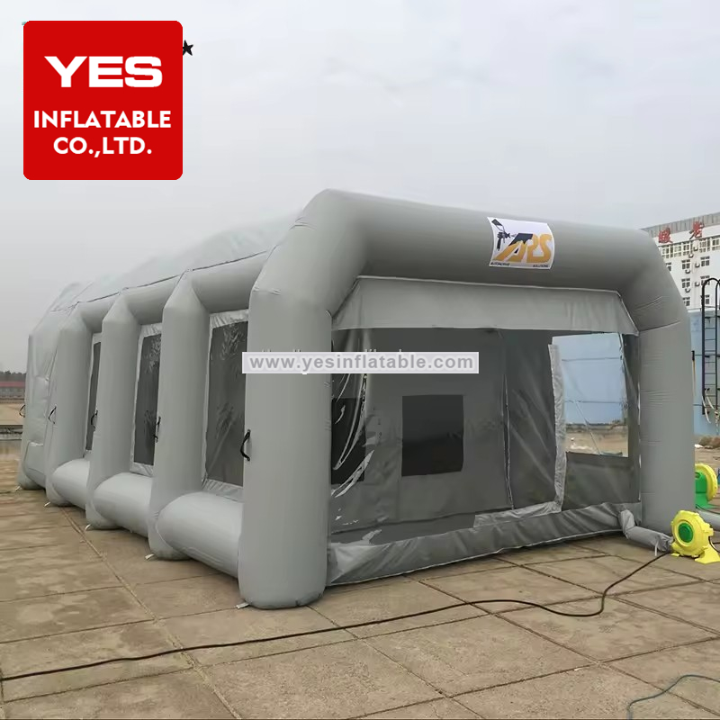 Portable mobile workshop inflatable spray booth car painting