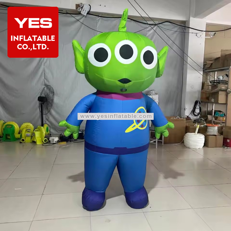 Hot Sale Inflatable Walking Cartoon Costume Inflatable Extra-Terrestrial Costume