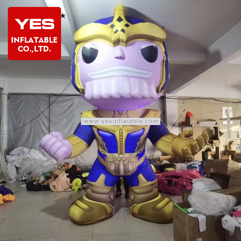 New Design Inflatable Cartoon Charater Wear Armour Inflatable Hero