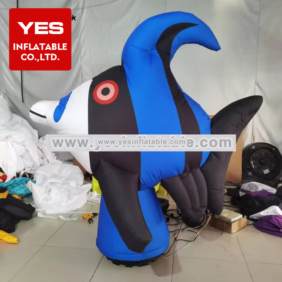 Custom Inflatable Fish Ocean Animal Sea Themed Party Decorations Inflatable Tropical Fish