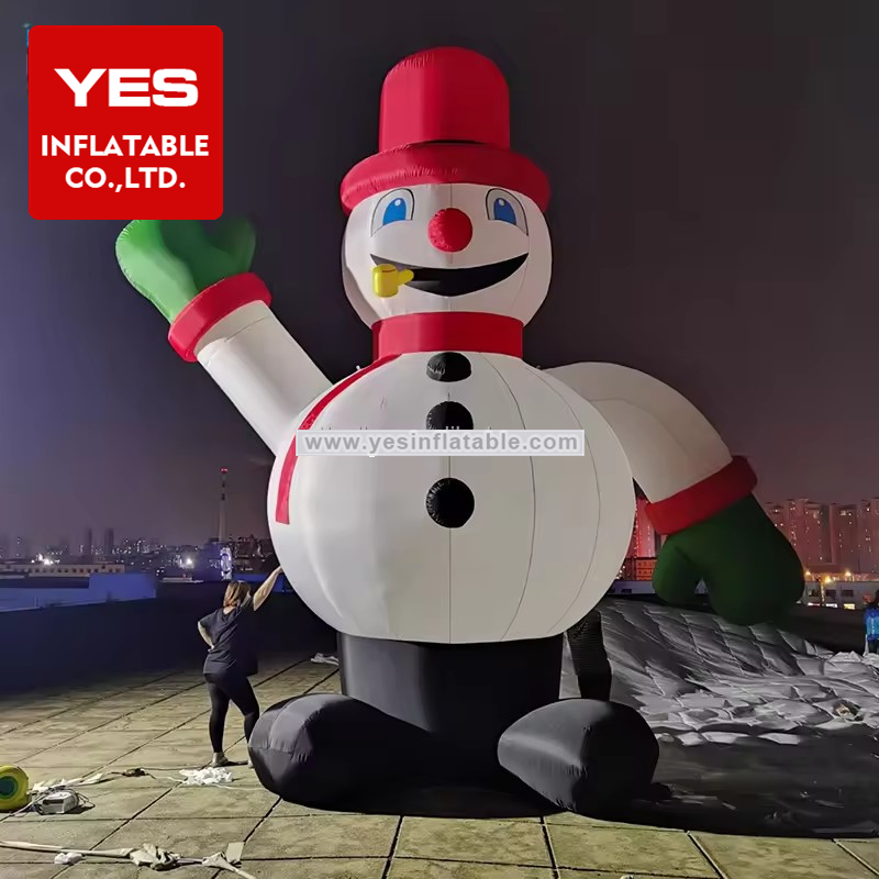 Fashional Good Quality Christmas Yard Garden Decorations Inflatable Snowman