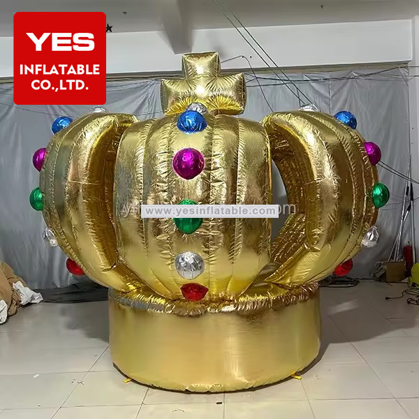 Stage Props Inflatable Christmas Party Decoration Advertising Inflatable Crown