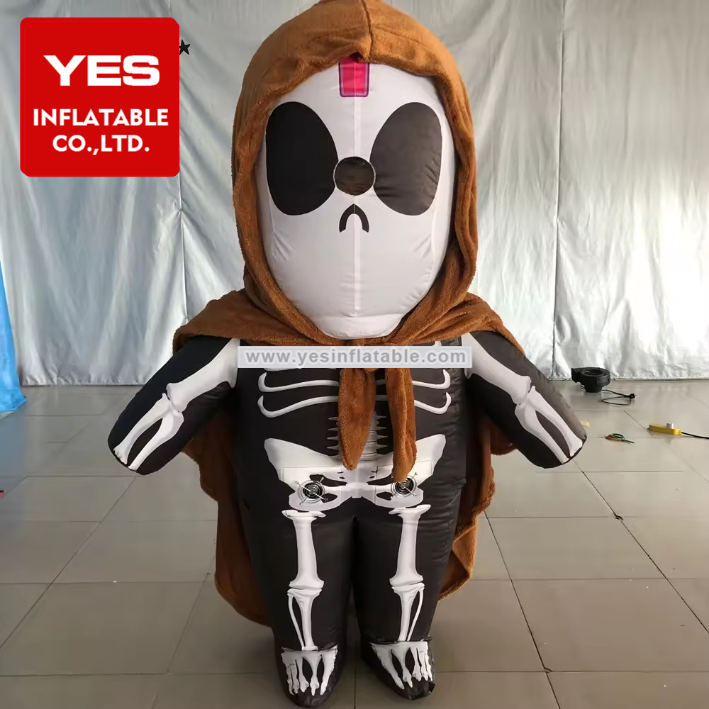 wholesale Halloween inflatable Adults Halloween Funny Ghost Death Comedy Inflatable   Costumes