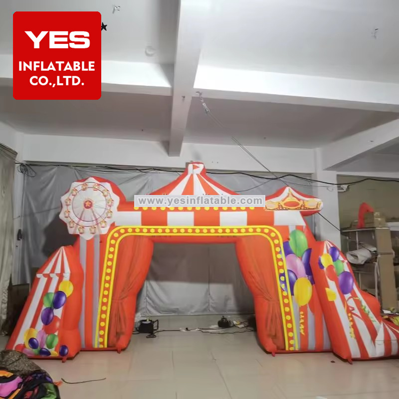 huge gate blow up archways Inflatable carnival entrance arch