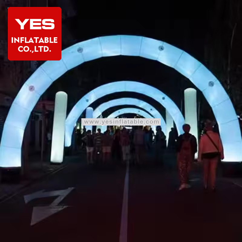 Stage Decoration Inflatable Led Arch For Evening Party