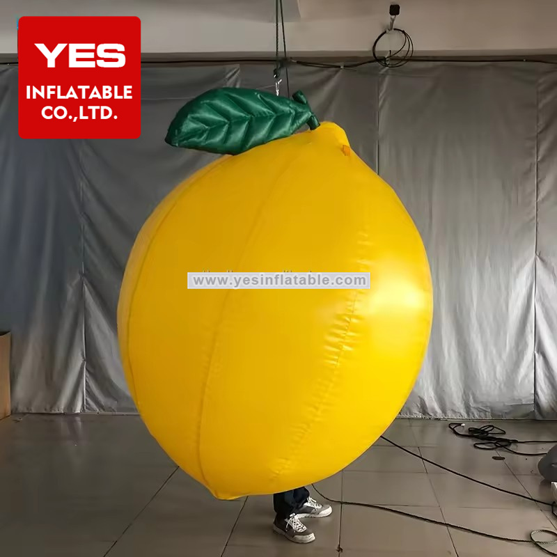 Custom Pvc Advertising Inflatable Lemon Inflatable Fruit