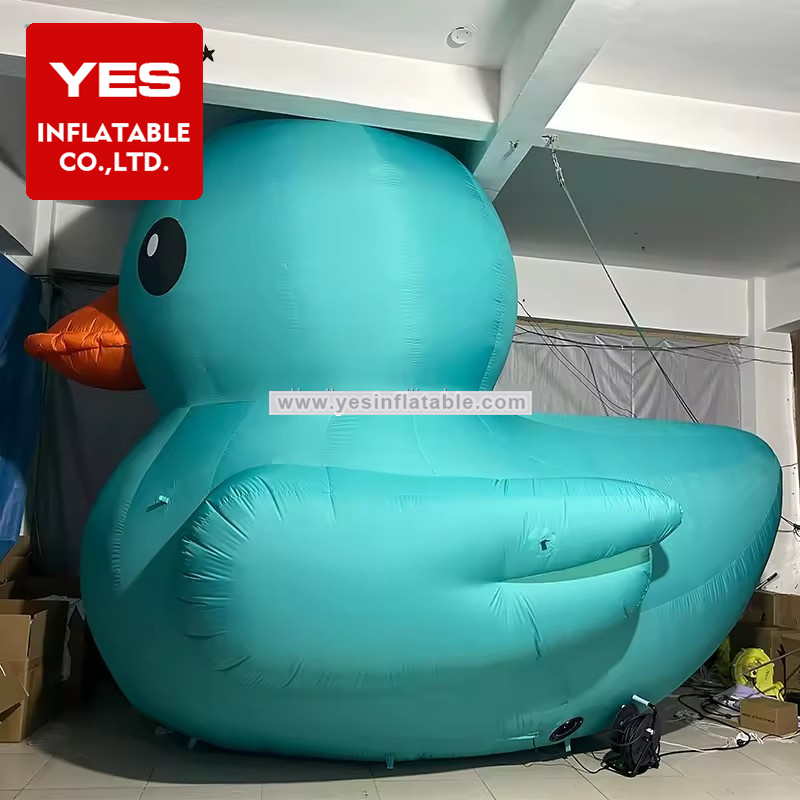 OEM giant inflatable cartoon animal advertising model inflatable colorful duck for sale