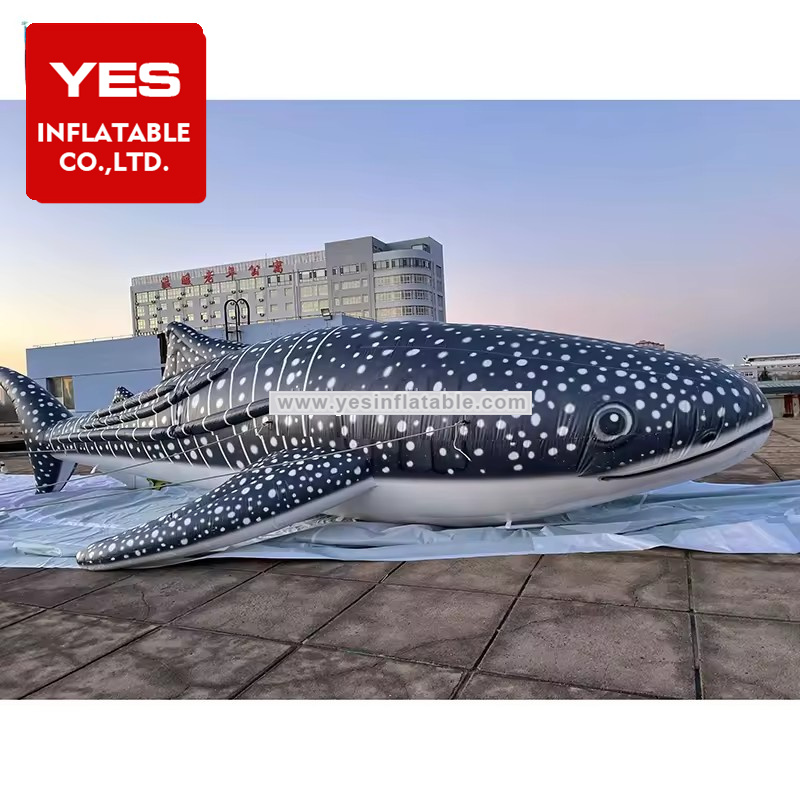 huge Marine animal decoration giant inflatable whale shark