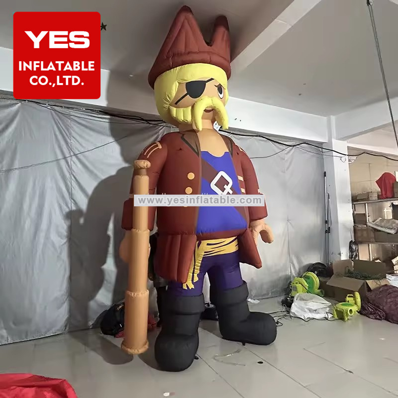 Inflatable animation character model Inflatable pirate model for sale