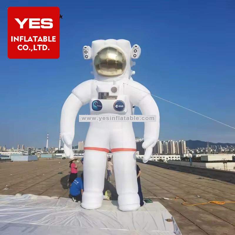 Standing Inflatable Cartoon Caracters Space Galaxy Planet Theme Party Decoration Inflatable Astronauts