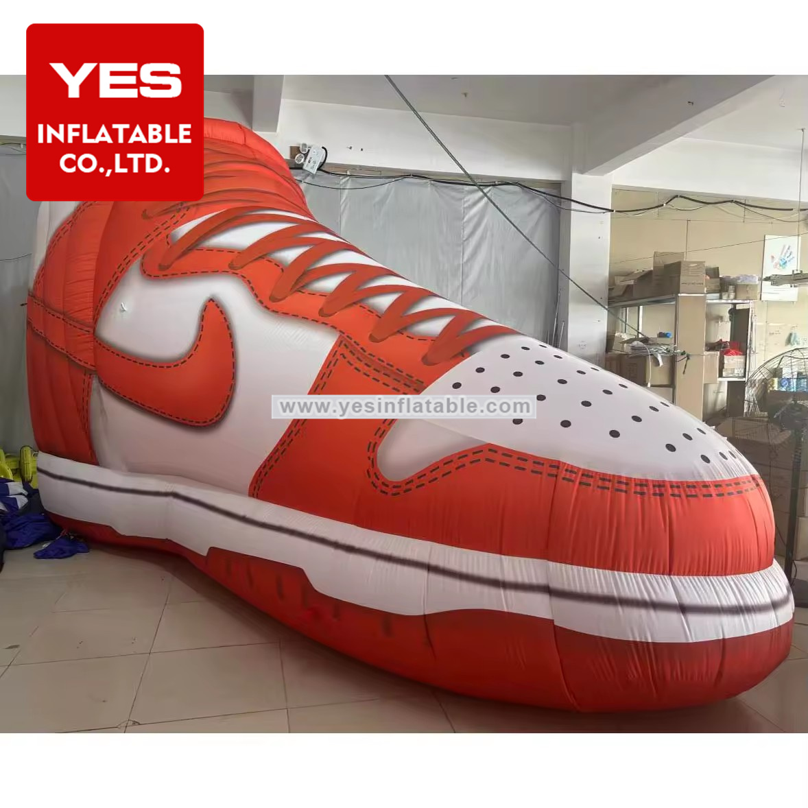 Shopping Mall Event Decoration Inflatable Advertising Shoes Model Inflatable Sneaker