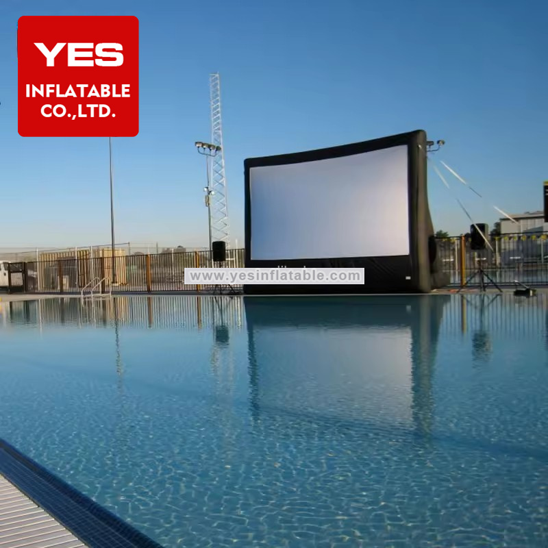 Giant Outdoor Event Custom Movie Screen Event Outdoor Large Inflatable Movie Screen