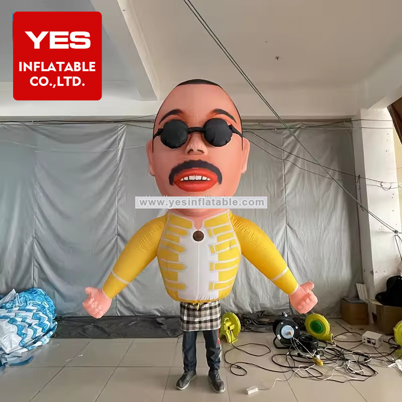 Giant Inflatable Walking Performance Costume Inflatable Charater Image Costume For Event