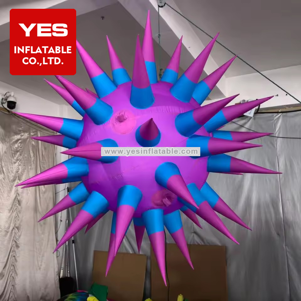 Customized Size Inflatable Balloon Model Hanging Inflatable Acanthosphere