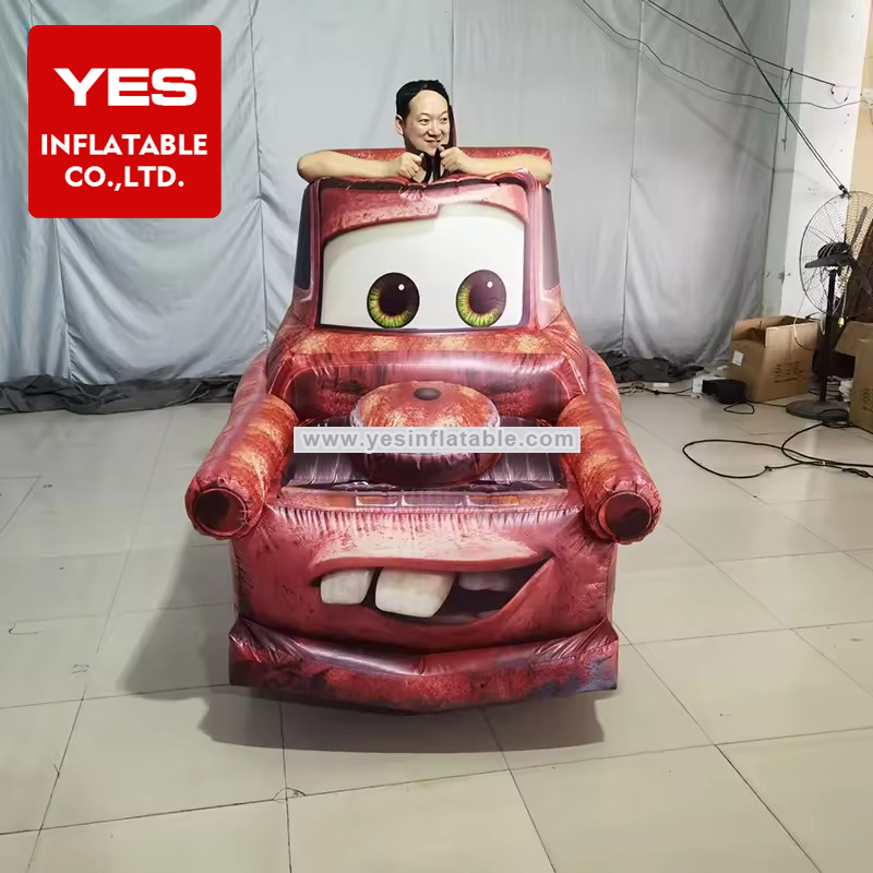 Parade Inflatable Cartoon Trailer Costume Inflatable Walking Car Costume