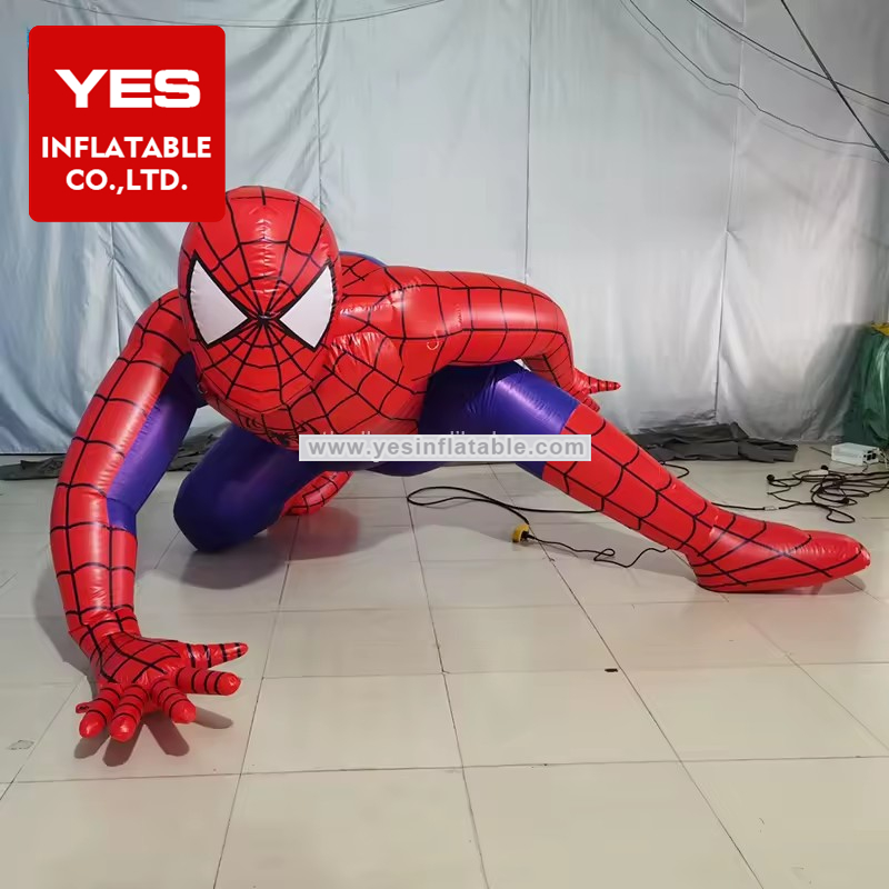 Outdoor Advertising Inflatable Spider Hero Inflatable Cartoon Charater