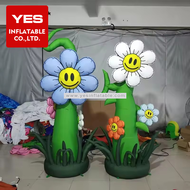 High Quality Inflatable Potted Plant Inflatable Standing Flower