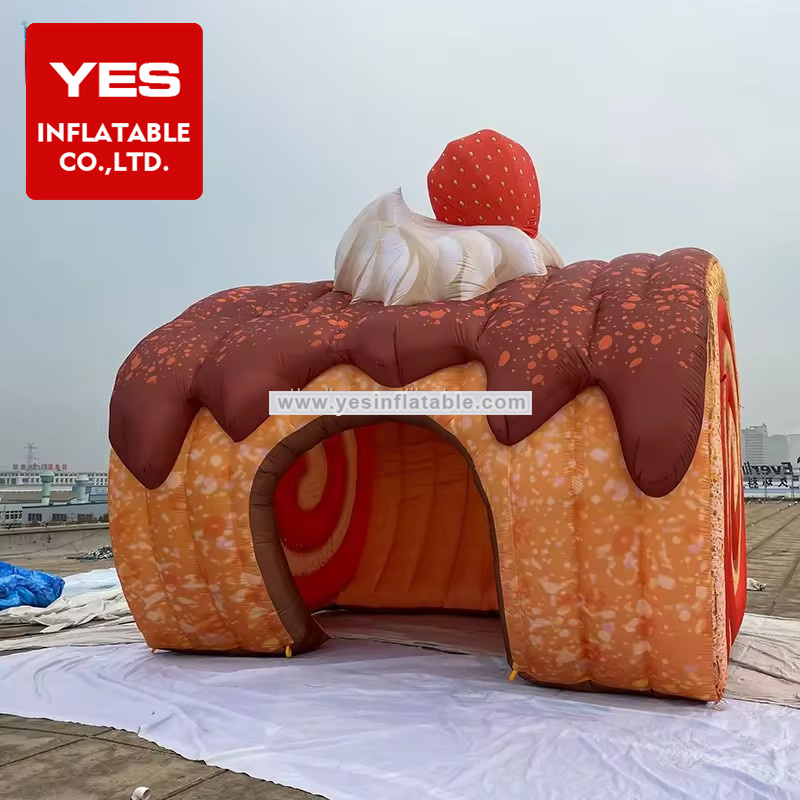 Advertising Inflatable Shop Tent Custom Inflatable Booth Inflatable Cake Tent