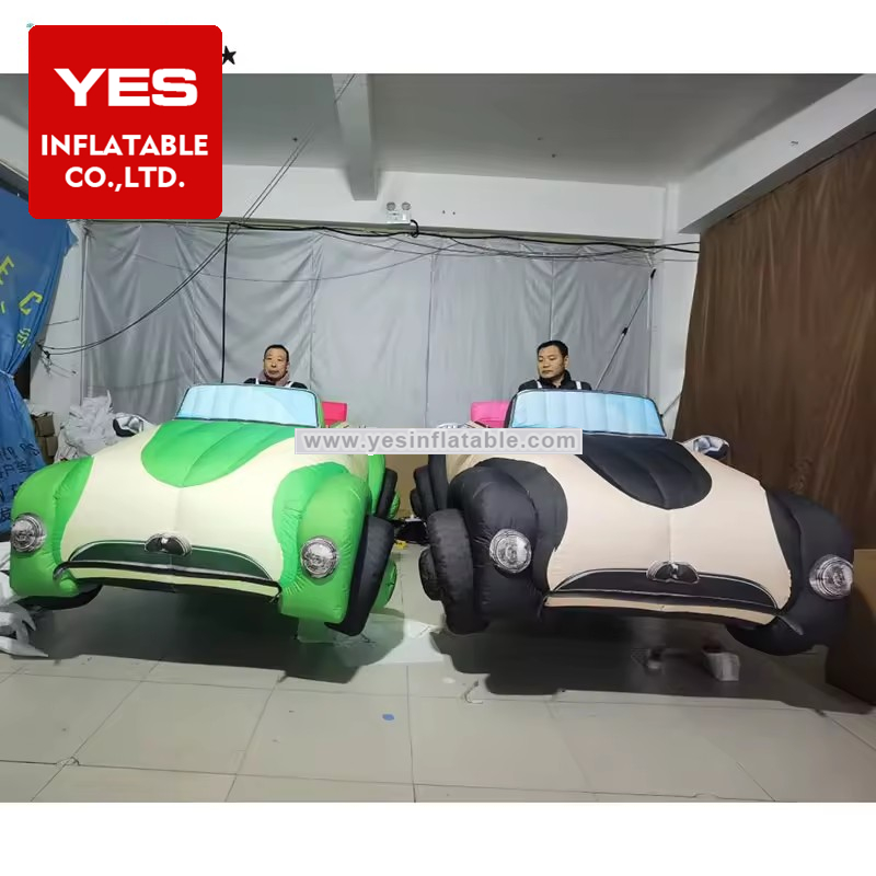 Outdoor Advertising Event Inflatable Parade Costume Inflatable Car Costume With Led Light