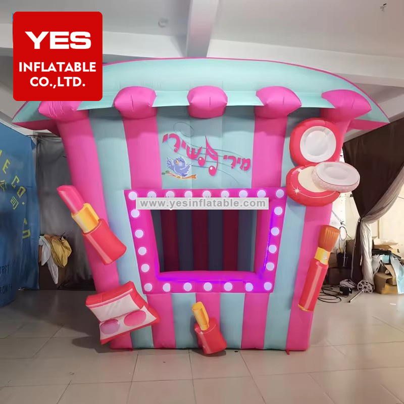 Pink Carnival Food Stand Tents Sugar Shack Inflatable Concession Stand Inflatable Food Kiosk