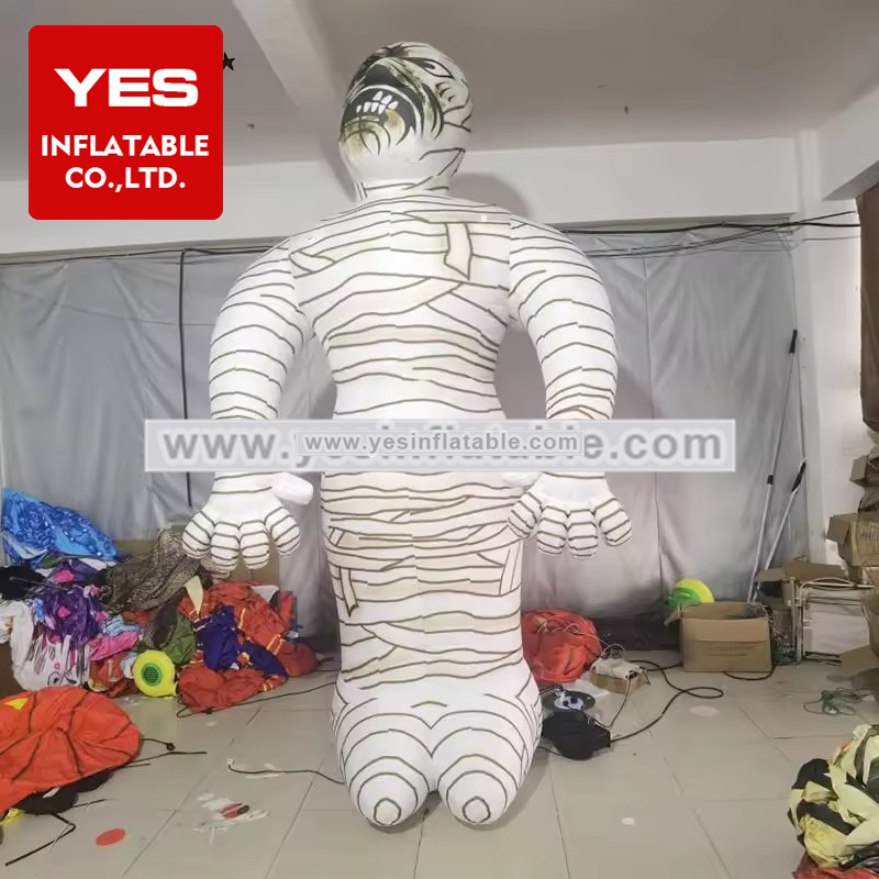 Halloween inflatable decorative zombie scary mummy inflatable monsters with halloween movement