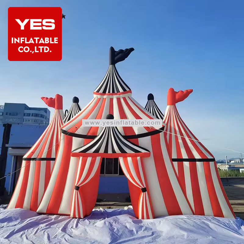 outdoor carnival entrance arch inflatable circus party decoration