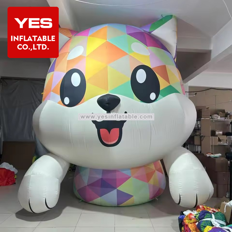 Custom Inflatable Cartoon Animal Model Blow Up Dog Inflatable Shiba Inu