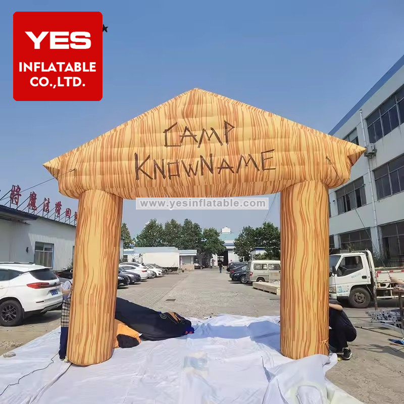 Customized Event Welcome Blow Up Arch Resort Decoration Inflatable Welcome Arch