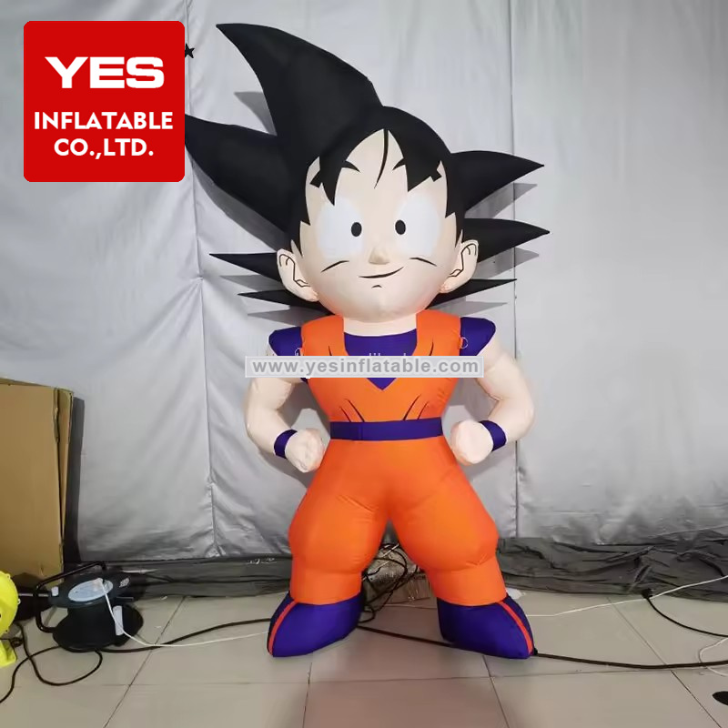 Fashion Design Inflatable Cartoon Character Inflatable Boy For Advertising