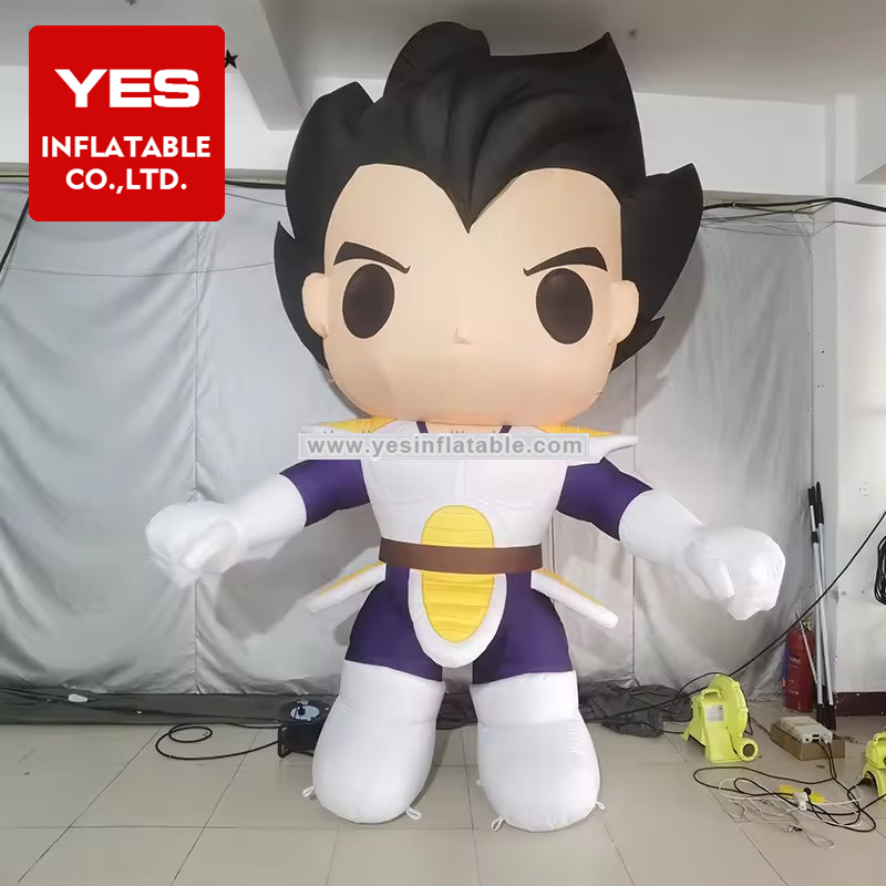 Customize inflatable cartoon warrior inflatable cartoon characters model inflatable hero