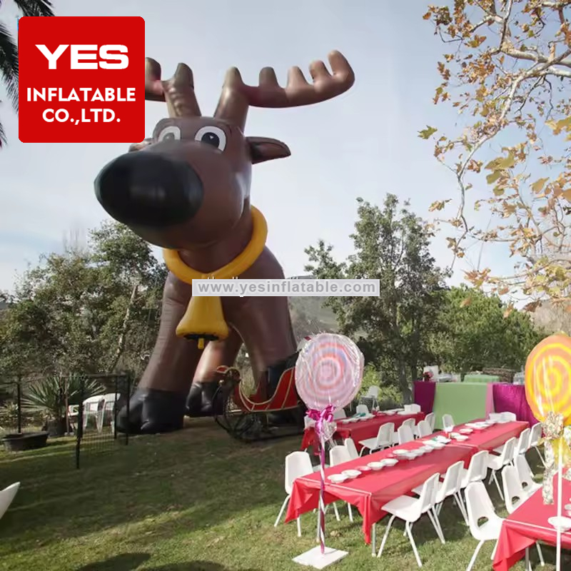 Inflatable Christmas Elk model christmas giant reindeer inflatables