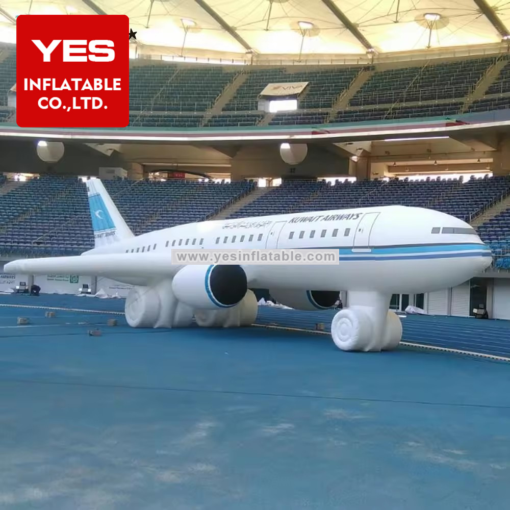 Airport Opening Ceremony Inflatable Plane Model Inflatable Aircraft