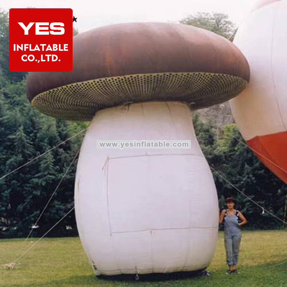 Hot Sale Giant Inflatable Mushroom Decoration Inflatable Mushrooms For Music Festival