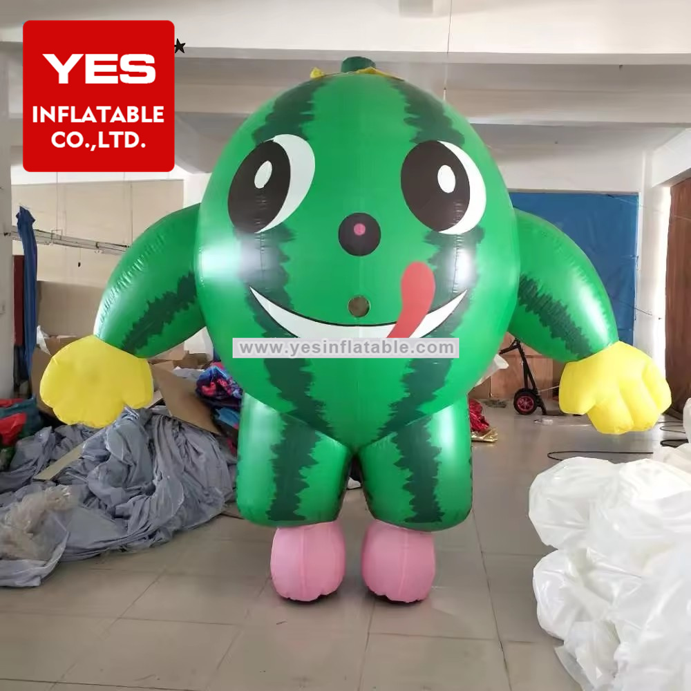 Customized Funny Inflatable Walking Cartoon Inflatable Watermelon Costume