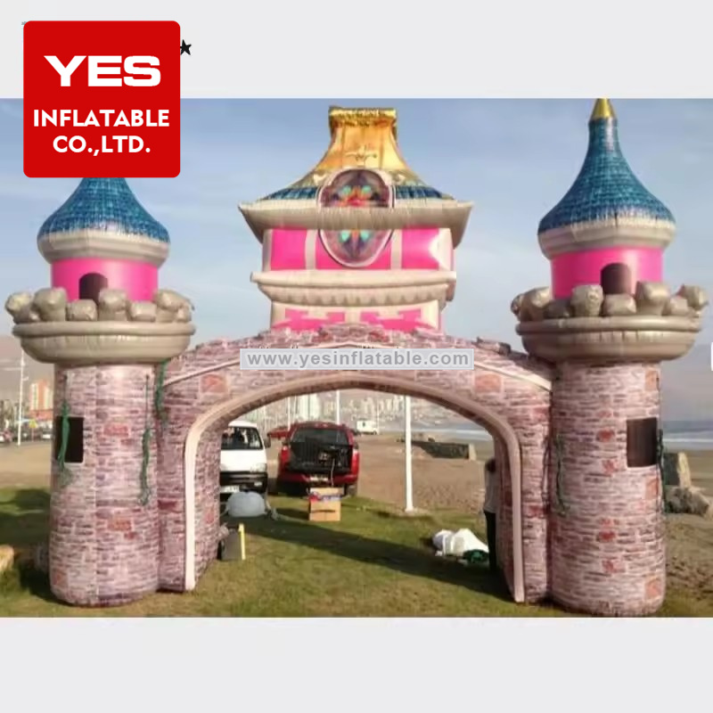 Custom Inflatable Advertising Arch Inflatable Castle Arch