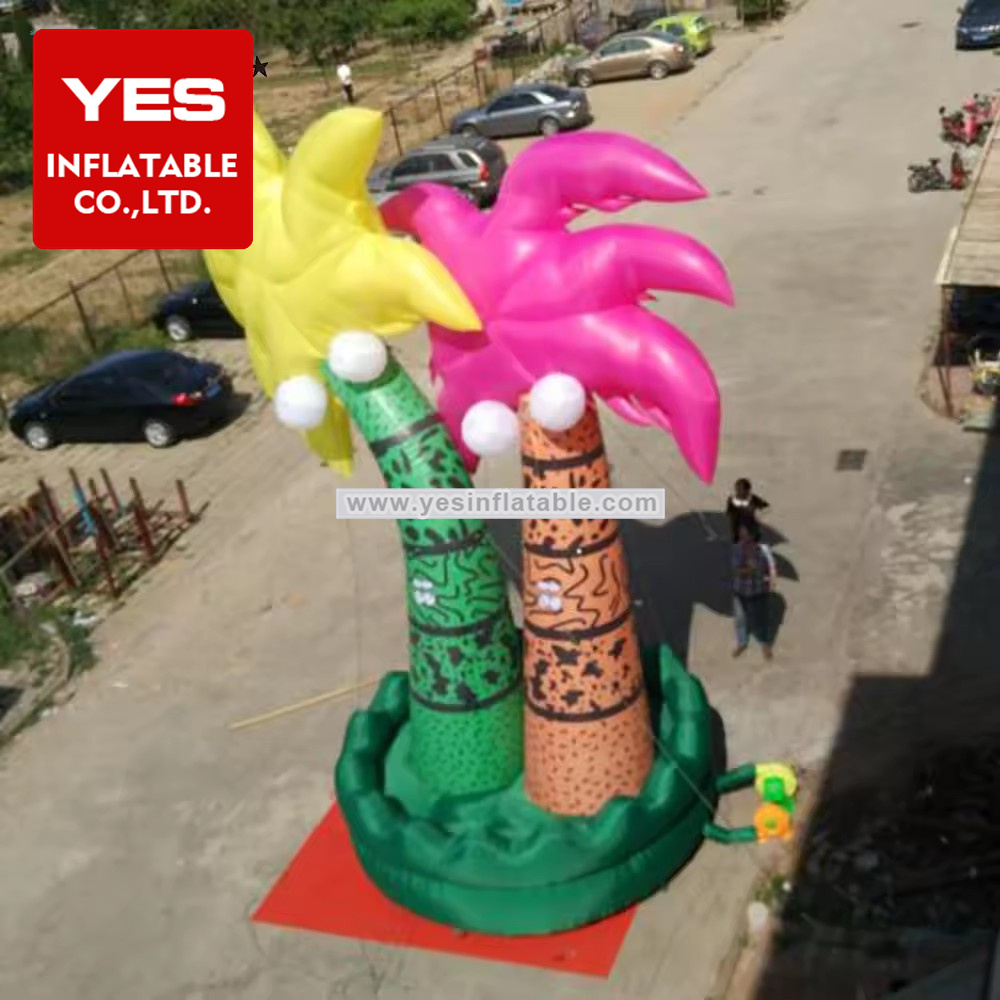 Event Decoration Inflatable Plant Model Inflatable Palm Tree