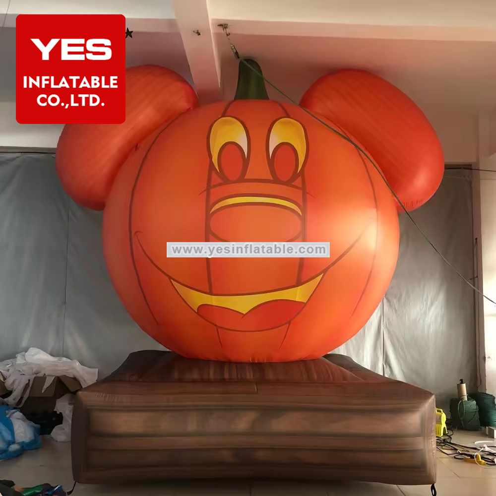 Funny Giant Halloween Party Decorations Inflatable Pumpkin