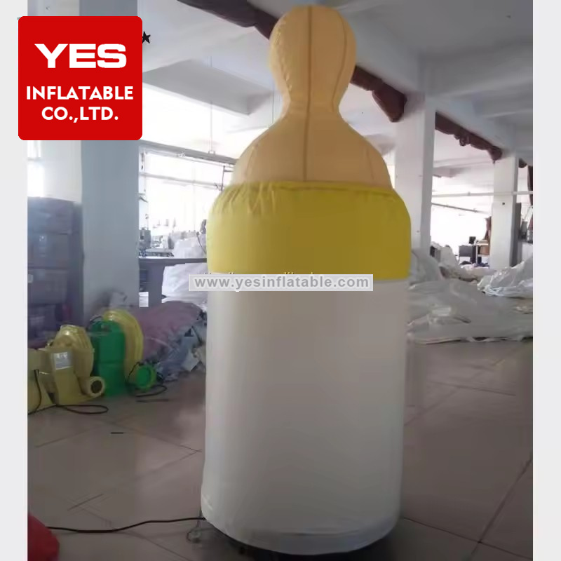 baby shop advertising balloon giant inflatable baby milk bottle