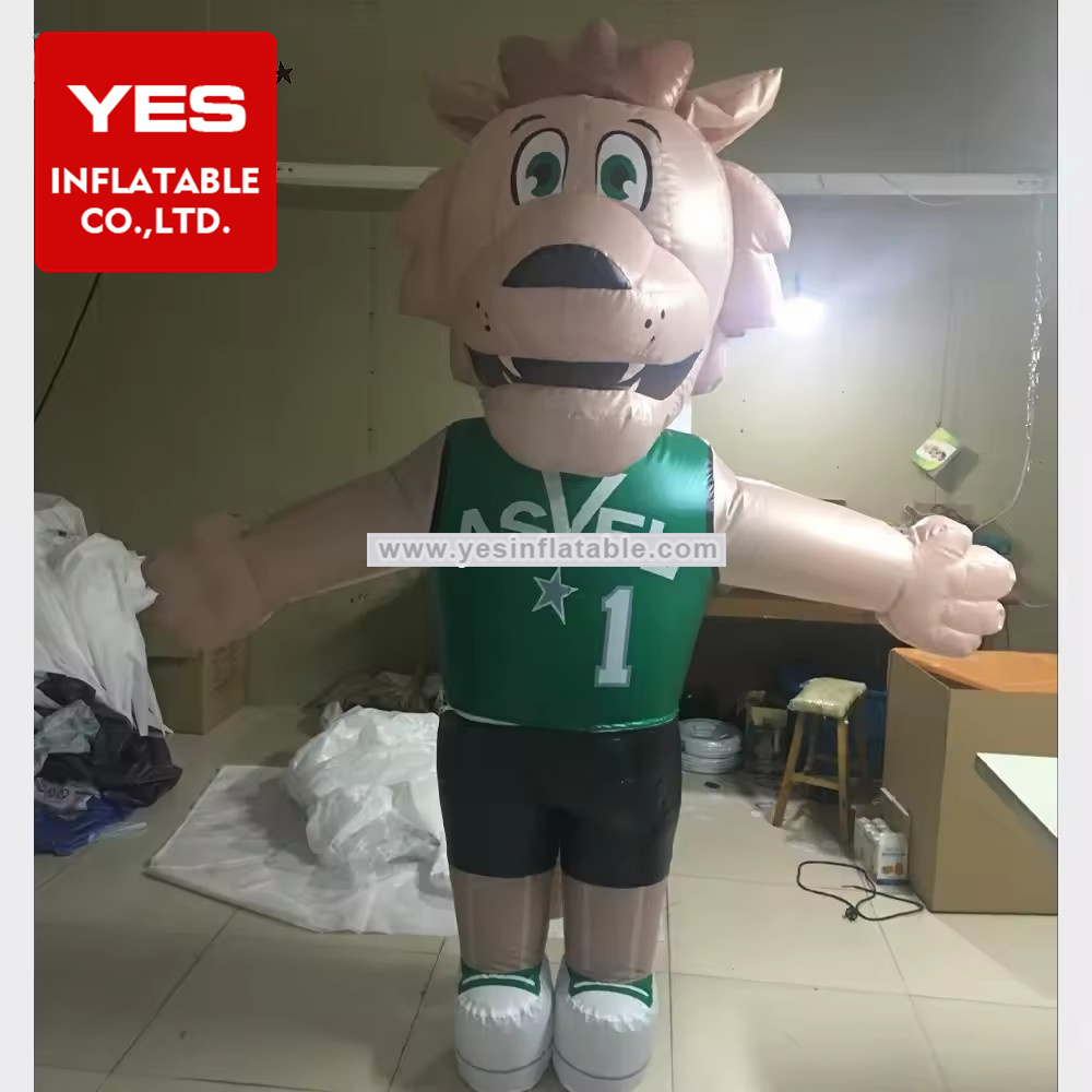 Event Football Team Advertising Inflatable Walking Costume Inflatable Lion Costume