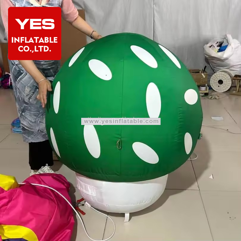 Stage Props Inflatable Colourful Mushroom Inflatable Plant For Party Decoration