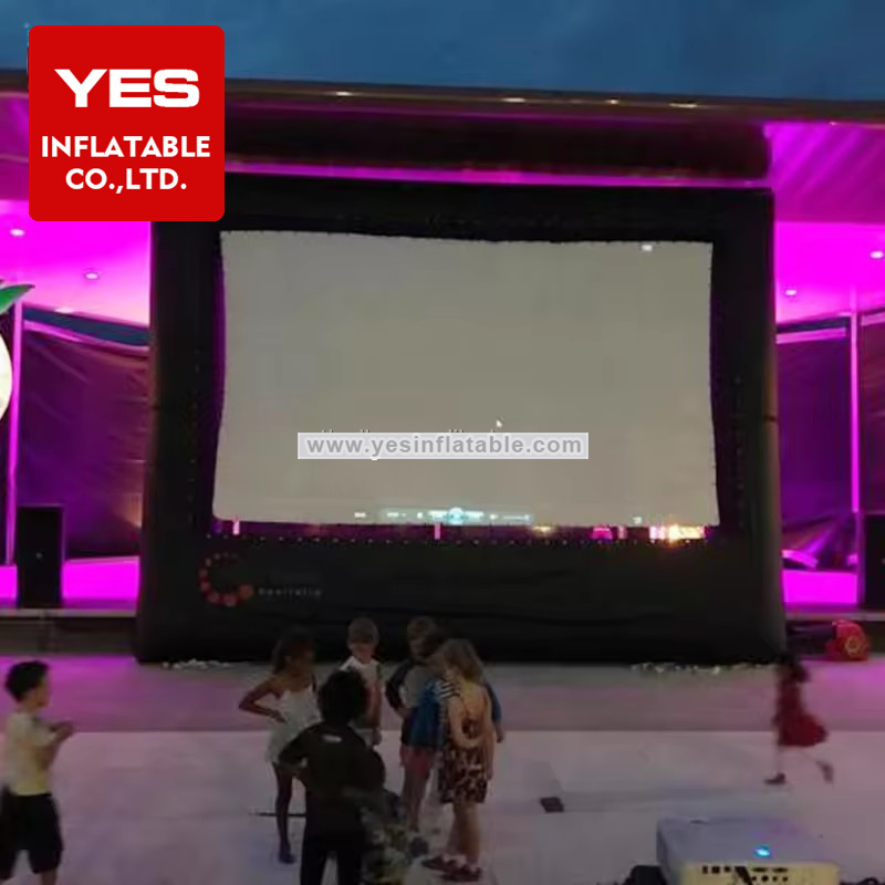 indoor/outdoor Inflatable cinema movie screen inflatable air screen