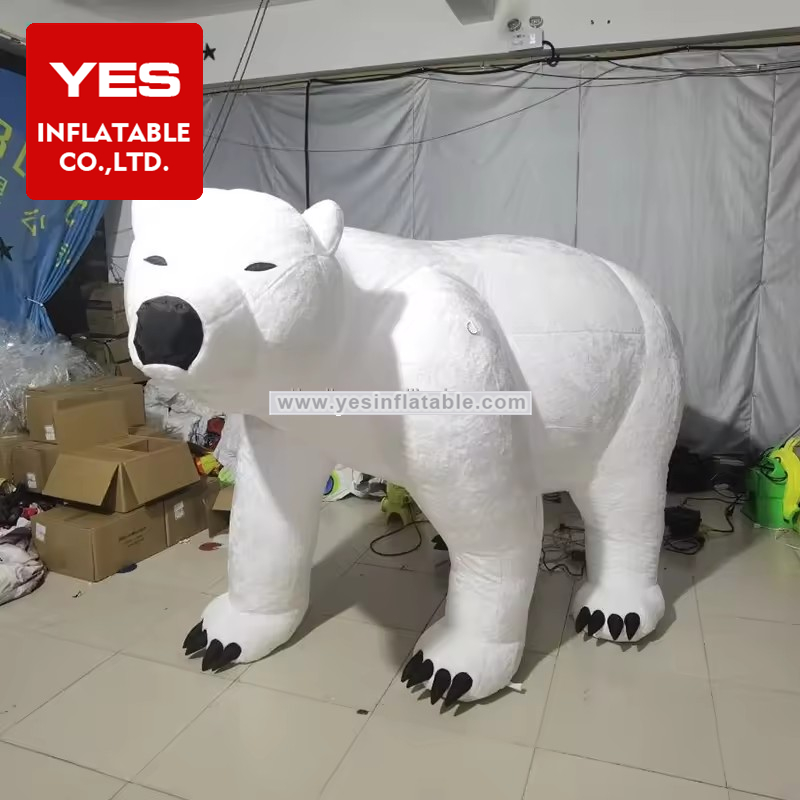 Advertising Outside Event Decoration Inflatable Animal Model Inflatable White Bear