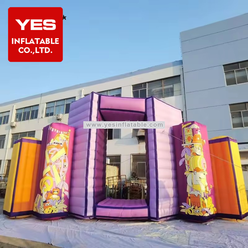 wall background children theatre inflatable background arch