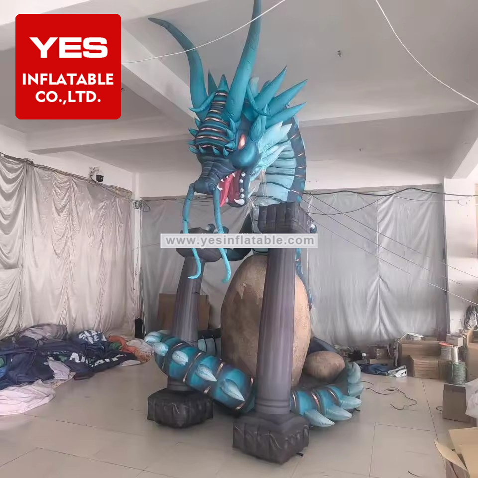 Customized Inflatable Animal Model Inflatable Giant Dragon For Event Decoration