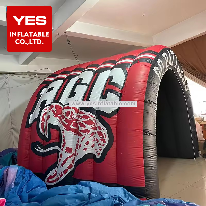 Sports Event Inflatable Channel Custom Sportsman Entrance Tunnel Inflatable Straight Tunnel